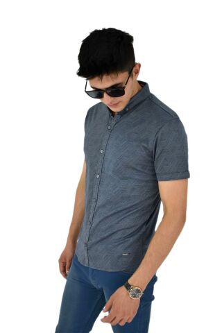 Erkek Dügmeli Polo Yaka Tişört R4400 BGL-ST02773