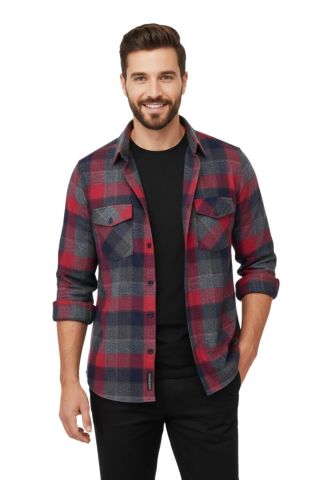 Erkek Kışlık Slim Fitt Uzun Kol Çift Cep Kapak Gömlek 2417 BGL-ST04798