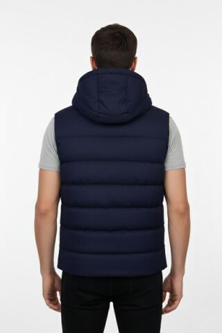 Erkek Spor Kapüşonlu Yelek Regular Kalıp 961-309 BGL-ST04874