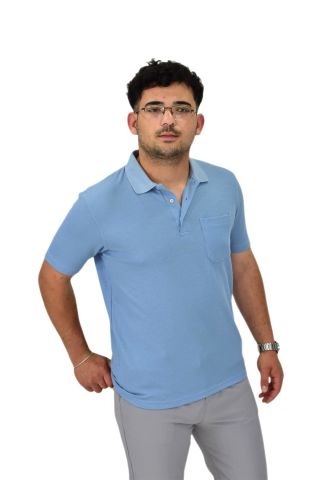 Erkek Polo Yaka Cepli Tişört T-139 BGL-ST04591