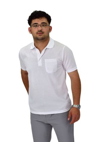 Erkek Polo Yaka Cepli Tişört T-139 BGL-ST04591