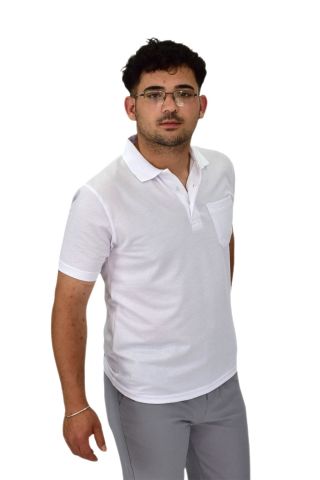 Erkek Polo Yaka Cepli Tişört T-139 BGL-ST04591