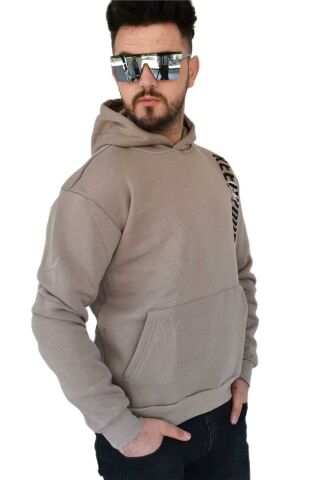 Erkek Oversize Kapüşonlu Sweatshirt 6746 BGL-ST02312