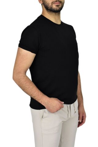 Erkek Sıfır Yaka Tişört 4380 BGL-ST03795