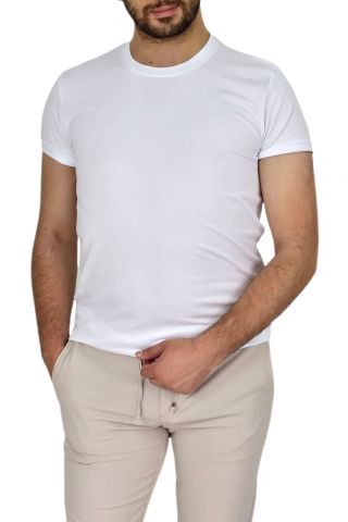 Erkek Sıfır Yaka Tişört 4380 BGL-ST03795