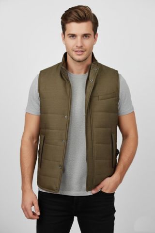 Erkek Spor Hakim Yaka Yelek Regular Kalıp 959-309 BGL-ST04875