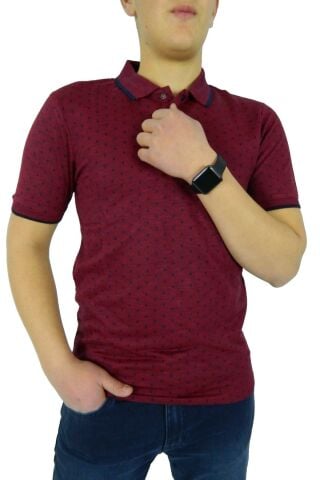 NAYKI ERKEK POLO YAKA JAKARLI T-SHİRT 19075 BGL-ST01045