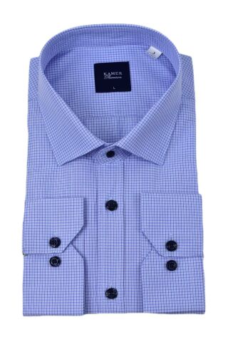 Erkek Klasik Piti Kare Uzun Kol Gömlek 3759 BGL-ST04398