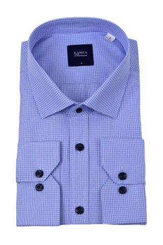 Erkek Klasik Piti Kare Uzun Kol Gömlek 3759 BGL-ST04398