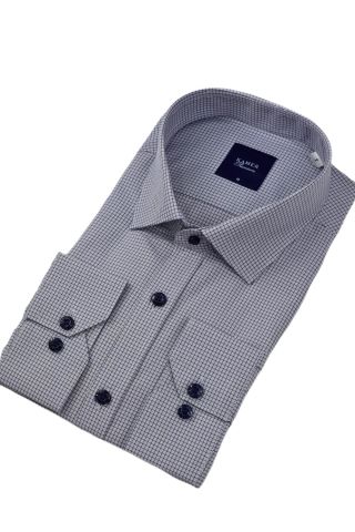 Erkek Klasik Piti Kare Uzun Kol Gömlek 3759 BGL-ST04398