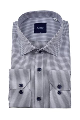 Erkek Klasik Piti Kare Uzun Kol Gömlek 3759 BGL-ST04398