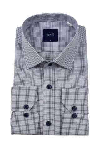 Erkek Klasik Piti Kare Uzun Kol Gömlek 3759 BGL-ST04398