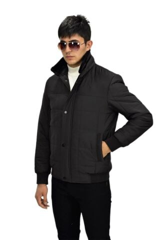 Erkek Spor Peluş Yaka Mont  M3096 BGL-ST03242