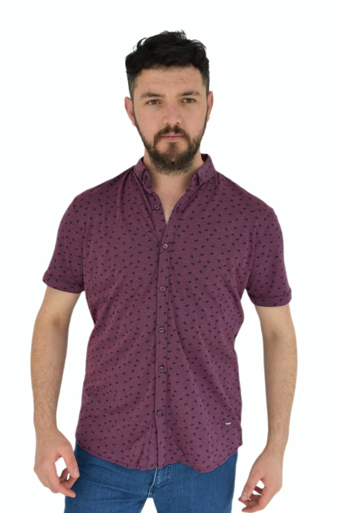 Erkek Dügmeli Polo Yaka Tişört R43700 BGL-ST02775