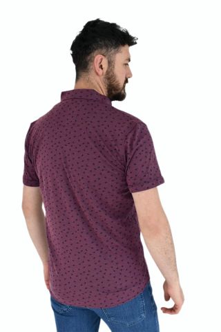 Erkek Dügmeli Polo Yaka Tişört R43700 BGL-ST02775