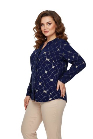 Kadın Düğmeli Modelli Bluz BGL-ST05117