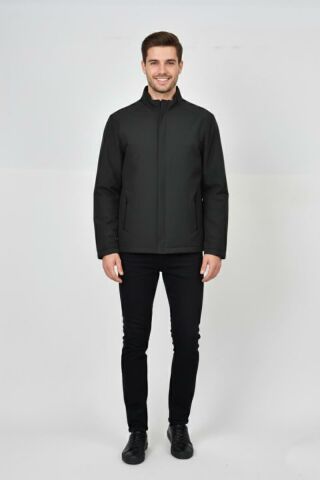 Erkek Hakim Yaka İçi Polarlı Spor Mont 99546 BGL-ST04879