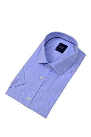 Erkek Klasik Armürlü Kısa Kol Gömlek 9398 BGL-ST04572