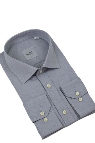 Erkek Klasik Armürlü Uzun Kol Gömlek 3511 BGL-ST04404