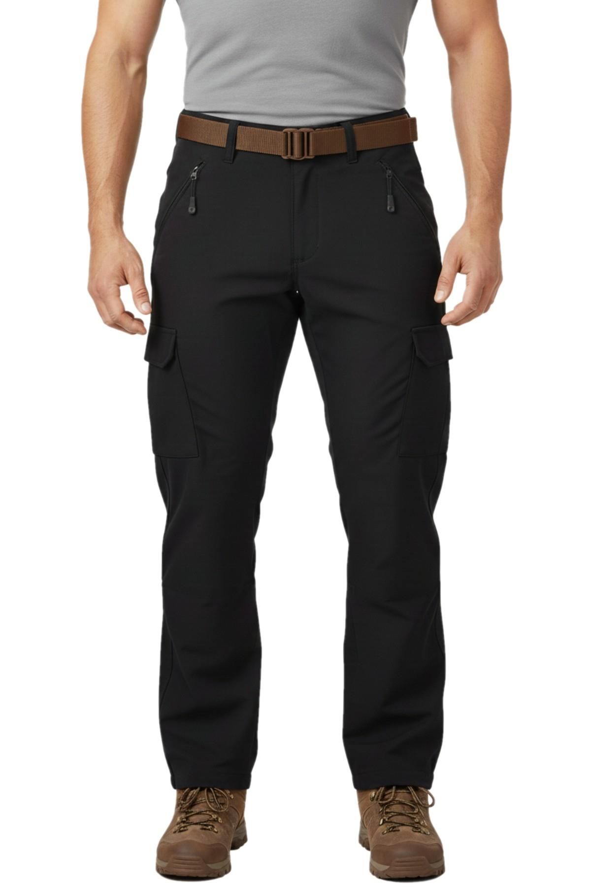 Erkek Kışlık Soft Jel Taktik İçi Polar Pantolon Regular BGL-ST04974