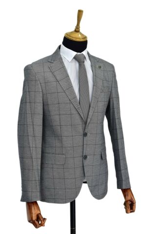 Erkek Tek Spor Kumaş Tek Ceket 6 Drop BGL-ST03970