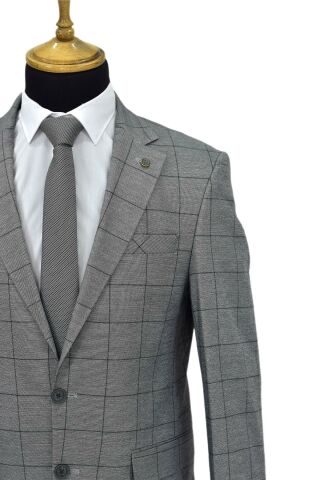 Erkek Tek Spor Kumaş Tek Ceket 6 Drop BGL-ST03970