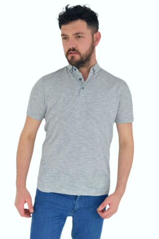 Erkek Polo Yaka Tişört R2022-2166 BGL-ST02777