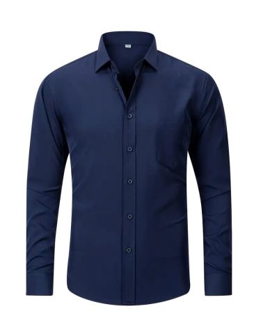 Erkek Klasik Uzun Kol Gömlek Micro BGL-ST03497