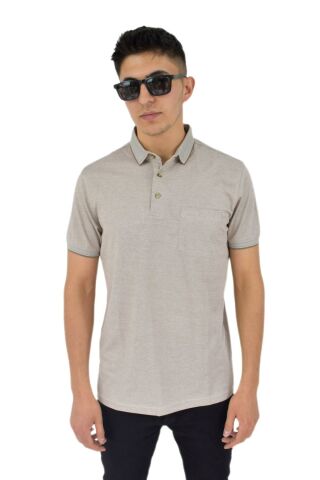 Erkek Polo Yaka Cepli Tişört R6270 BGL-ST02888