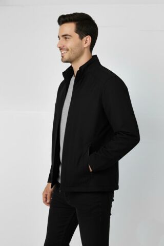 Erkek Büyük Beden Hakim Yaka Spor Mont 99547 BBGL-ST04878