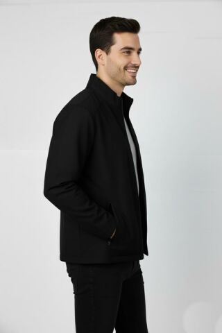 Erkek Büyük Beden Hakim Yaka Spor Mont 99547 BBGL-ST04878