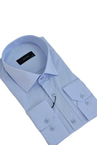 Erkek Klasik Uzun Kol Gömlek Dakron BGL-ST03499