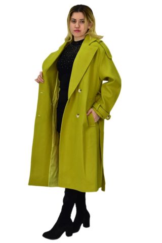 Kadın Uzun Kaşe Kaban BGL-ST04117