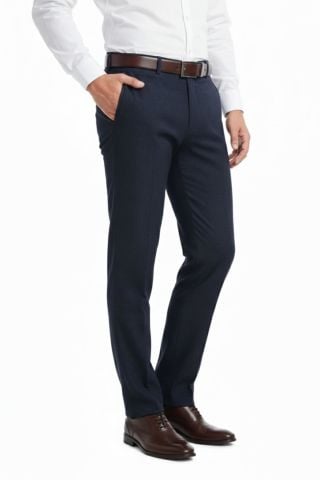 Erkek Regular Fit Çizgili  Kumaş Pantolon Likra Kumaş BGL-ST05036