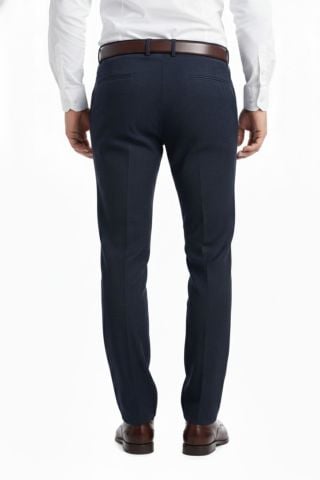 Erkek Regular Fit Çizgili  Kumaş Pantolon Likra Kumaş BGL-ST05036