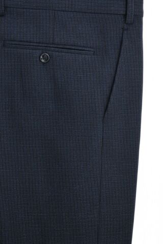 Erkek Regular Fit Çizgili  Kumaş Pantolon Likra Kumaş BGL-ST05036