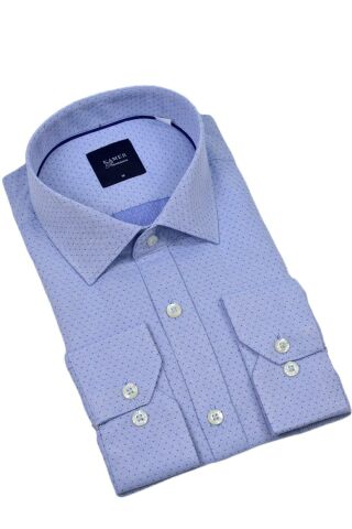 Erkek Klasik Armürlü  Uzun Kol Gömlek 3683 BGL-ST04393