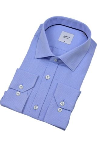 Erkek Klasik Uzun Kol Armürlü Gömlek 3745 BGL-ST04390