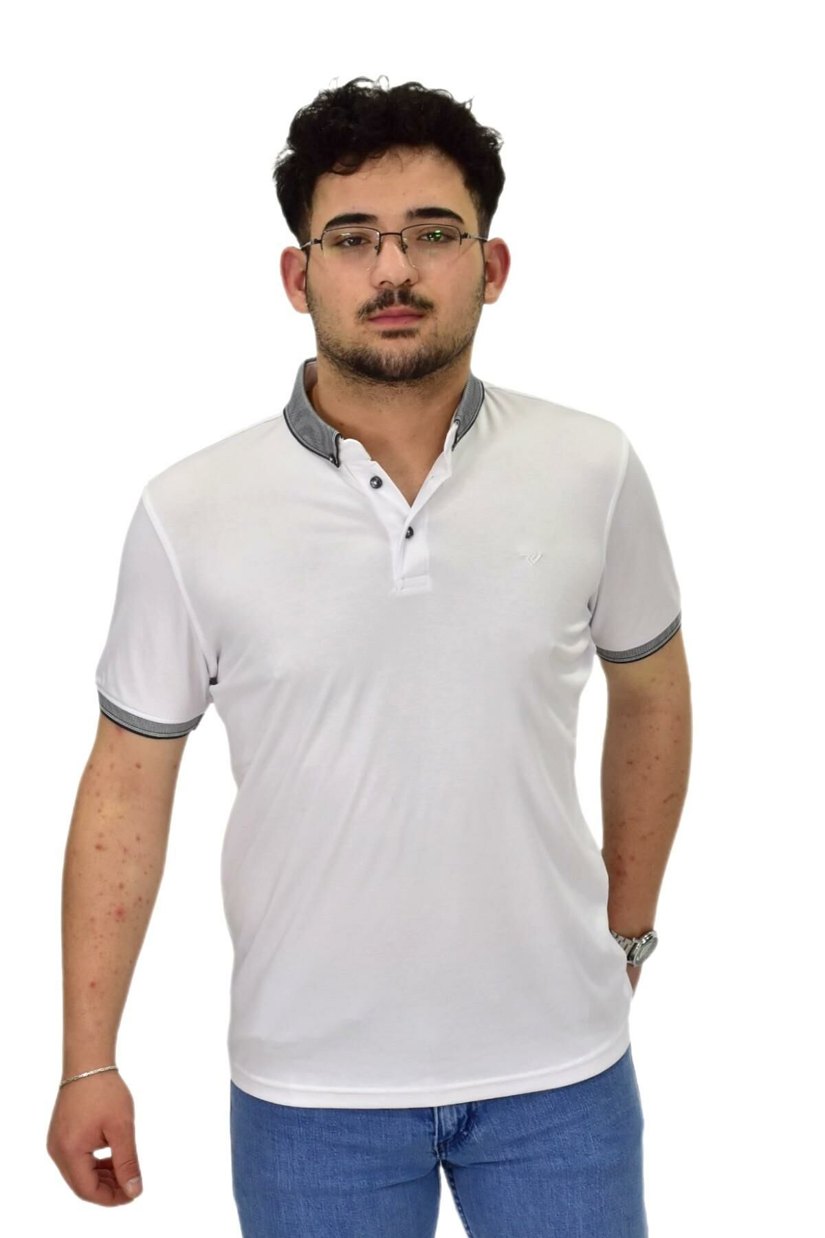 Erkek Polo Yaka Merserize Tişört 1000 BGL-ST04532