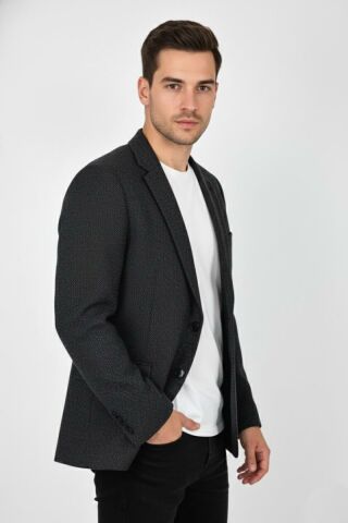 Erkek Kışlık Kumaş Tek Ceket 4 Drop BGL-ST04984