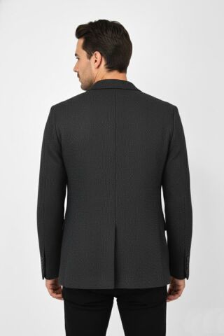 Erkek Kışlık Kumaş Tek Ceket 4 Drop BGL-ST04984