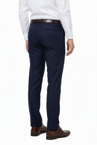 Erkek Regular Fit Armürlü Kumaş Pantolon Likra Kumaş BGL-ST05038