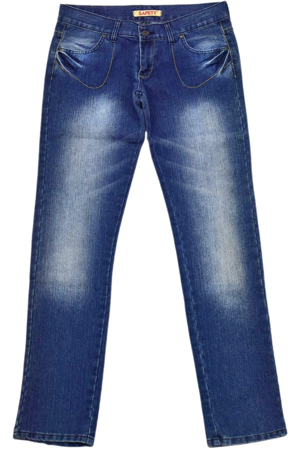 Kadın Cep Kapaklı Jean Pantolon SFF-0197