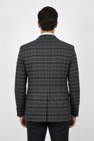 Erkek Kışlık Kumaş Tek Ceket 4 Drop BGL-ST04985