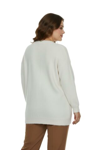 Kadın Triko Düğmeli Hırka 2416 BGL-ST04066