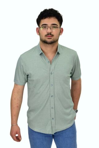 Erkek Gömlek Yaka Düğmeli Merserize Tişört 4680 BGL-ST04531