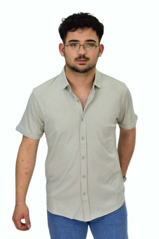 Erkek Gömlek Yaka Düğmeli Merserize Tişört 4680 BGL-ST04531