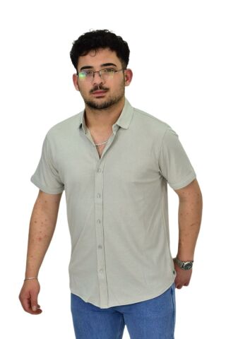 Erkek Gömlek Yaka Düğmeli Merserize Tişört 4680 BGL-ST04531
