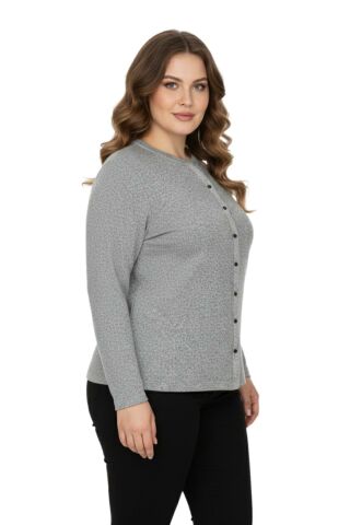 Kadın Yumoş Düğmeli Modelli Bluz BGL-ST05136
