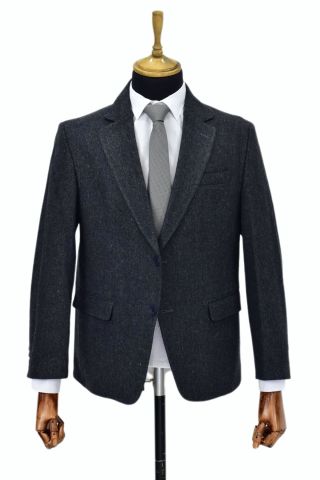 Erkek Kışlık Kumaş Tek Ceket 4 Drop BGL-ST03969